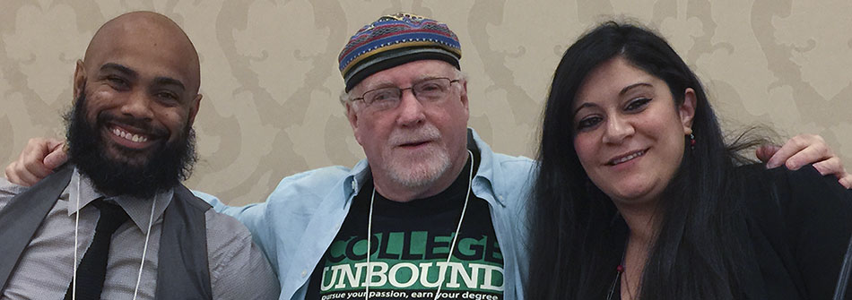 Dennis Littky, Joyce Aboutaan, Jose Rodriguez, College Unbound